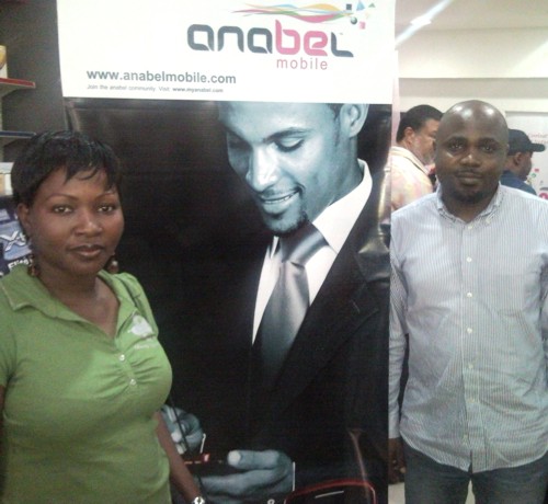 Tosin and Dayo at the Anabel Mobile premier 