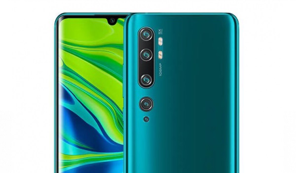 Xiaomi Mi Note 10 Pro cameras