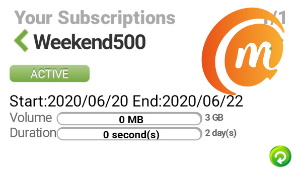 Glo 3GB for 500 naira Weekend Data Plan