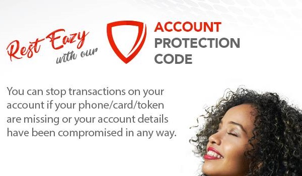 As an EazyBanking user, you can block debit transactions on your card using a USSD code.