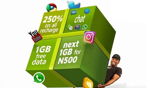9mobile Heavyweight Awoof Offer - 250% bonus airtime, 1.5GB data, free weekly chat pak