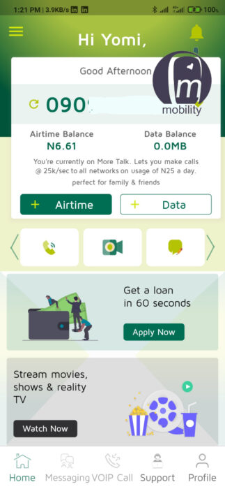 how do i link my 9mobile line to nin