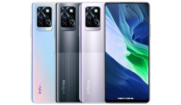 Infinix Note 10 front and back specs and price