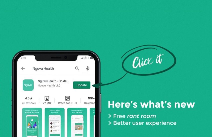 Nguvu Health is an app for mental health therapy and consulting
