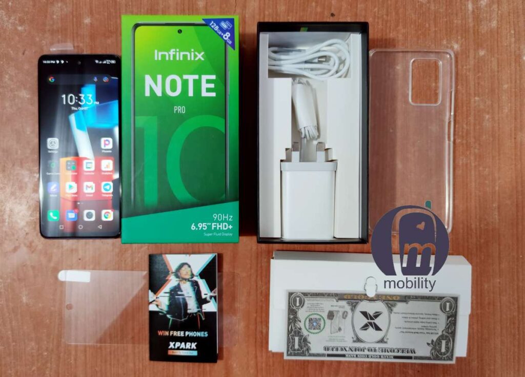 Infinix Note 10 Pro unboxing