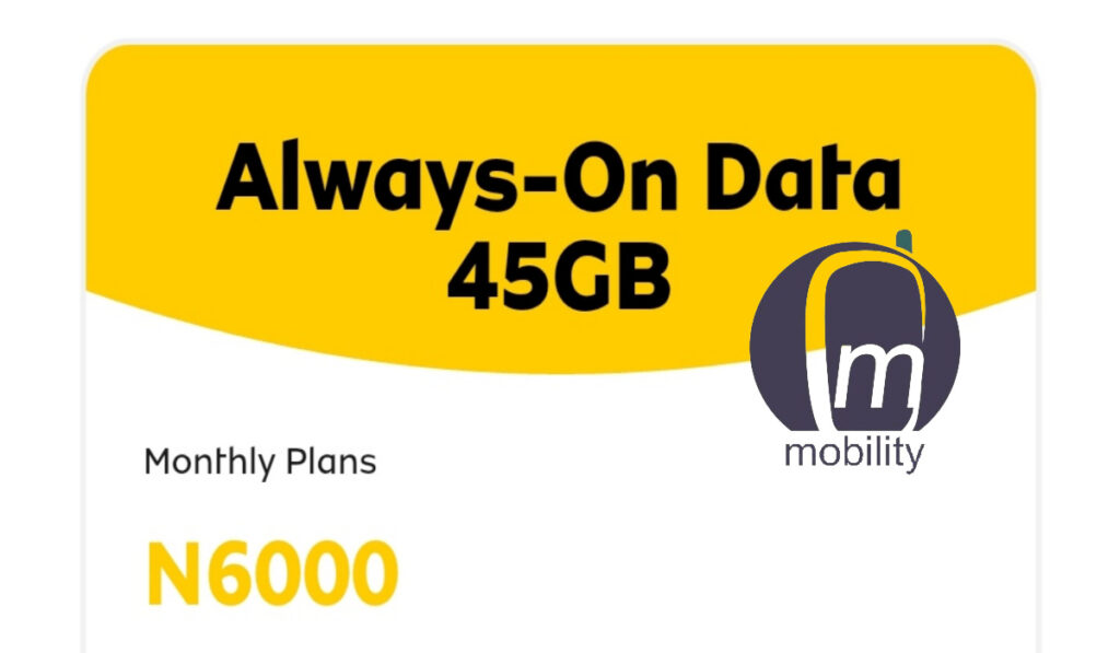 MTN Always-On Data bundles and plans