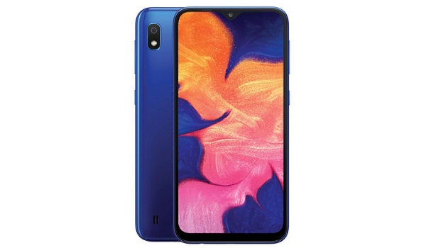 Samsung Galaxy A10 blue