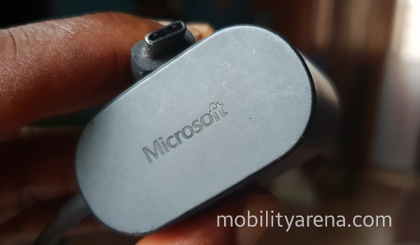 My late Microsoft fast charger for Lumia 950