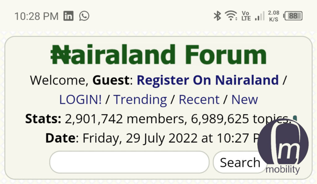 Nairaland Forum