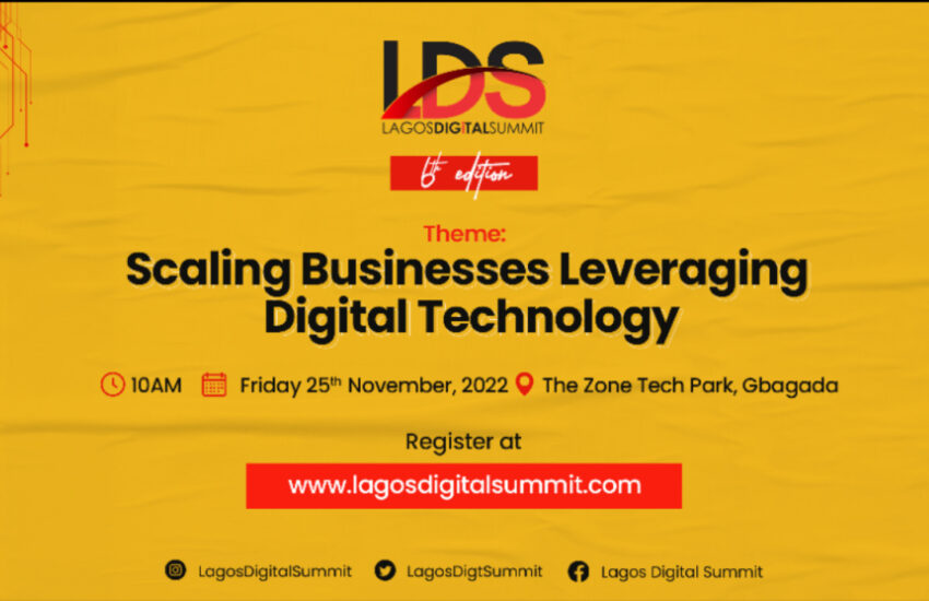 Lagos Digital Summit 2022: Scaling Businesses Using Digital Technology