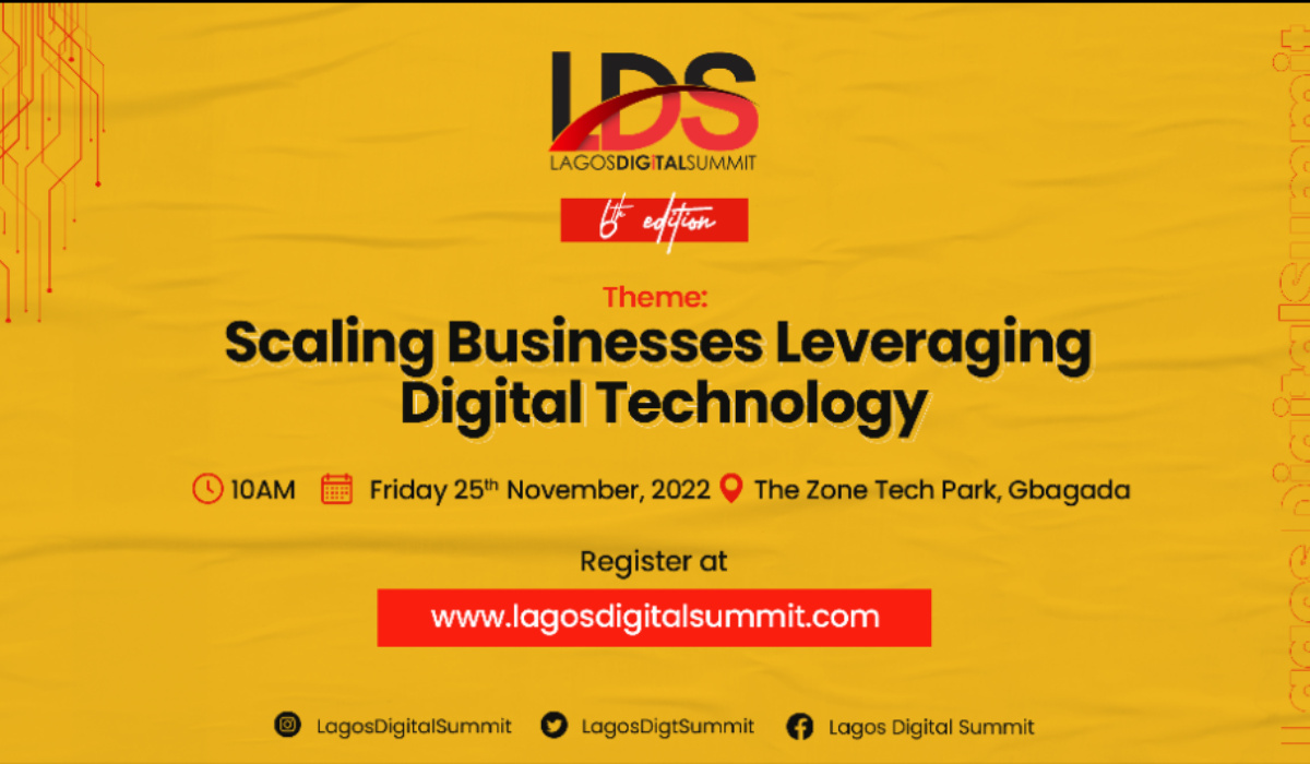 Lagos Digital Summit 2022: Scaling Businesses Using Digital Technology 1