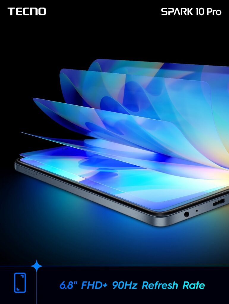 TECNO Spark 10 display