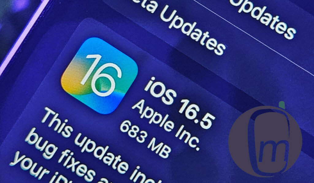 IOS 16.5 update 