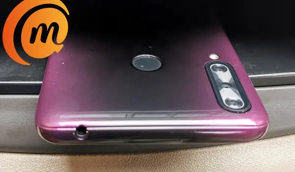 itel s15 pro back top