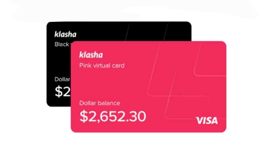 Klasha is one of the Best Virtual Dollar Cards in Nigeria