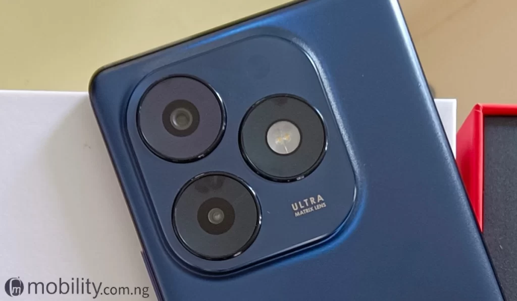 itel S23+ rear camera 