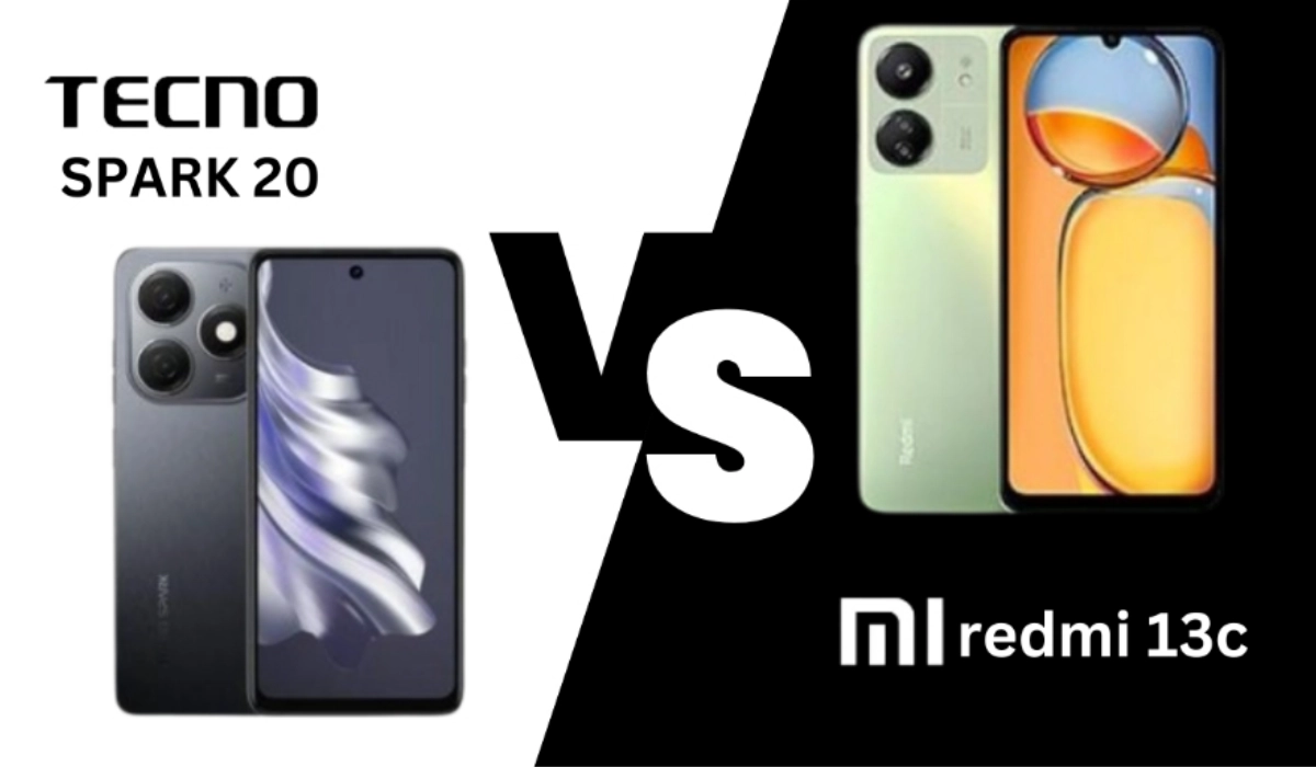 Budget Smartphone Showdown: TECNO SPARK 20 Pro vs Redmi 13C Feature-Packed Face-Off! 1