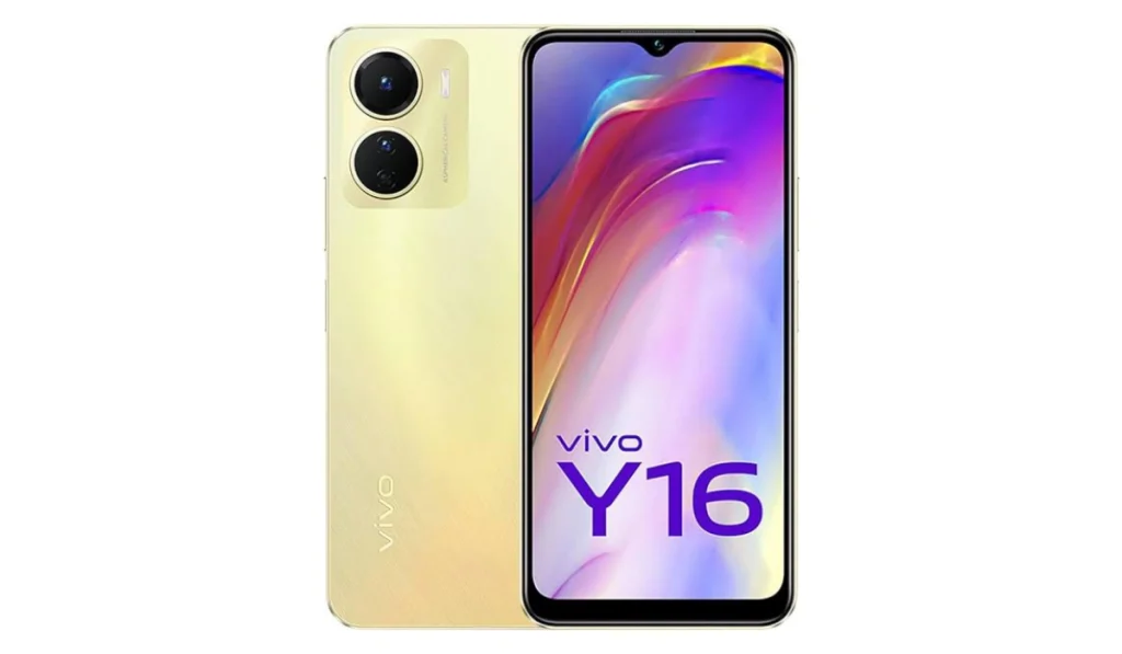 Vivo Y16 is one of the cheapest Vivo phones In Nigeria in 2024 