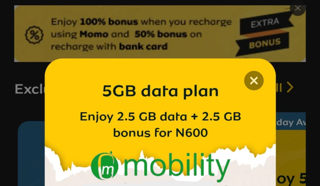 Get 5GB data for 600 naira on MTN Nigeria 