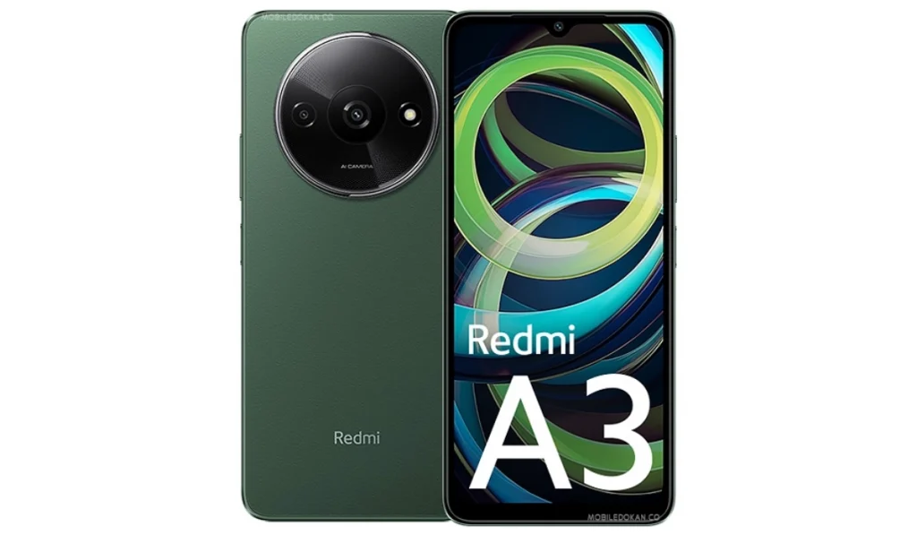Redmi A3 in Olive Green 