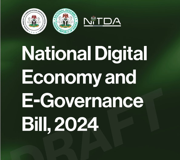 cover page of the draft Nigeria's new Digital Economy and E-Governance Bill