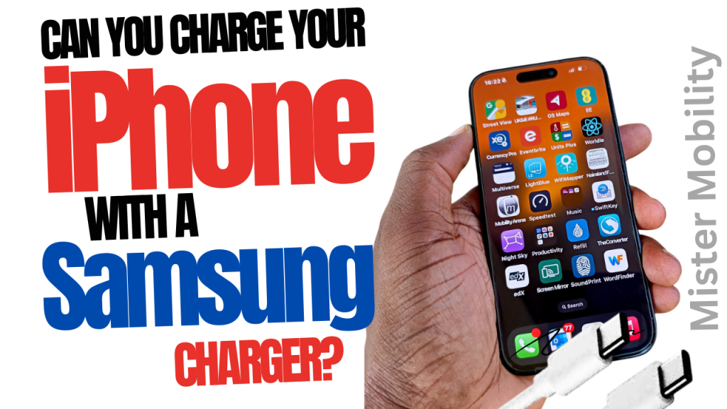 Can you charge an iPhone with a Samsung charger?