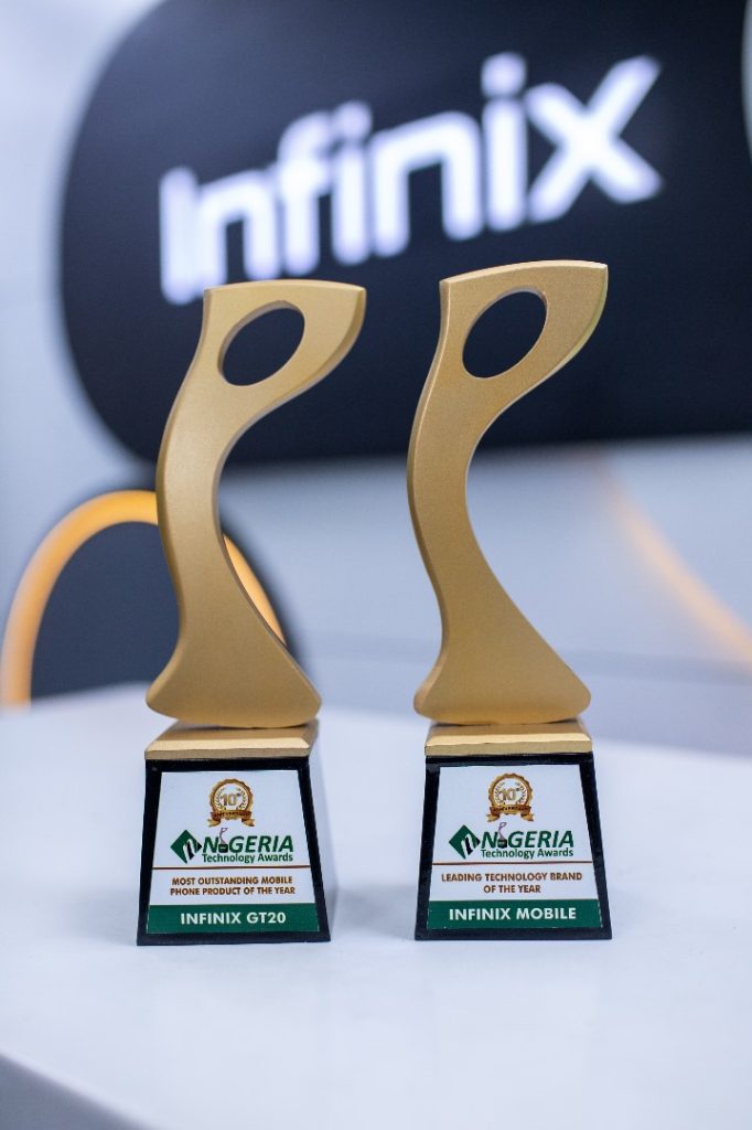 Infinix 2024 Nigeria Technology awards Infinix GT20 