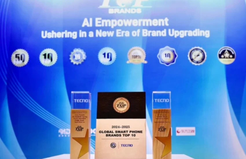 TECNO's Groundbreaking Achievements Recognized: Dual Innovation Awards and Global Top 10 Ranking 9