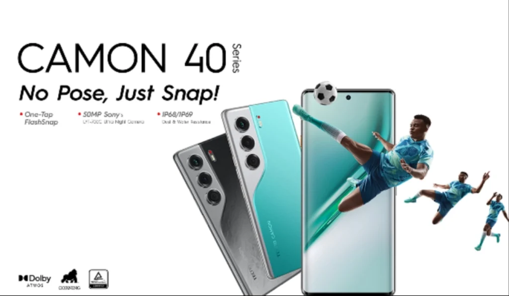 TECNO CAMON 40 AI-Powered Camera