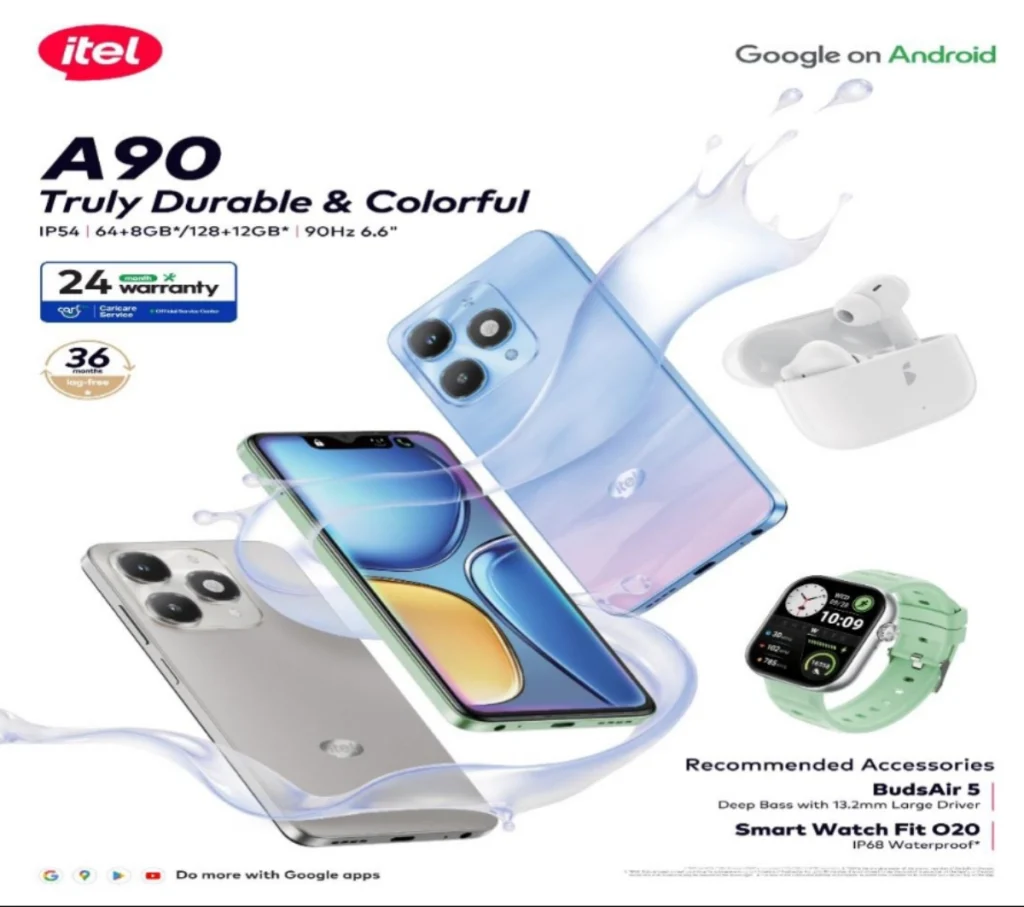 Meet the itel A90: The Only Colorful & Durable Smartphone You Can Get for Under 100,000 Naira 2 Meet the itel A90: The Only Colorful & Durable Smartphone You Can Get for Under 100,000 Naira