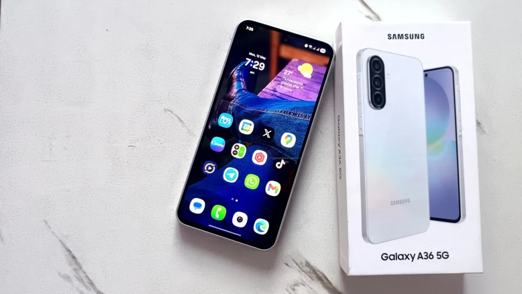 8 reasons to buy Samsung Galaxy A36 5G, and a few to not (The Ultimate Review) 3 Sales box of Samsung A36 5G