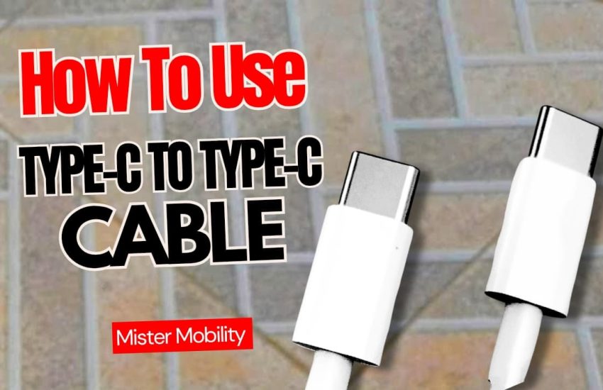 3 Useful Things You Can Do With a USB-C to USB-C Cable 1 USB-C to USB-C Cable